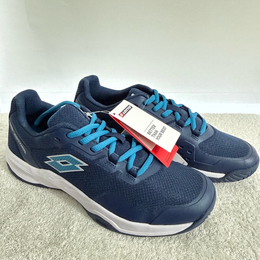 NWT 🩵💙LOTTO Men's Navy Blue Tennis and Pickleball Shoes
